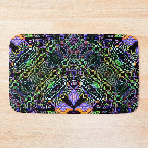 Item preview, Psycho-fractal jaguar designed and sold by andromedoz.