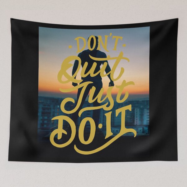 Item preview, Don't Quit Just Do It  designed and sold by Gavinstar.