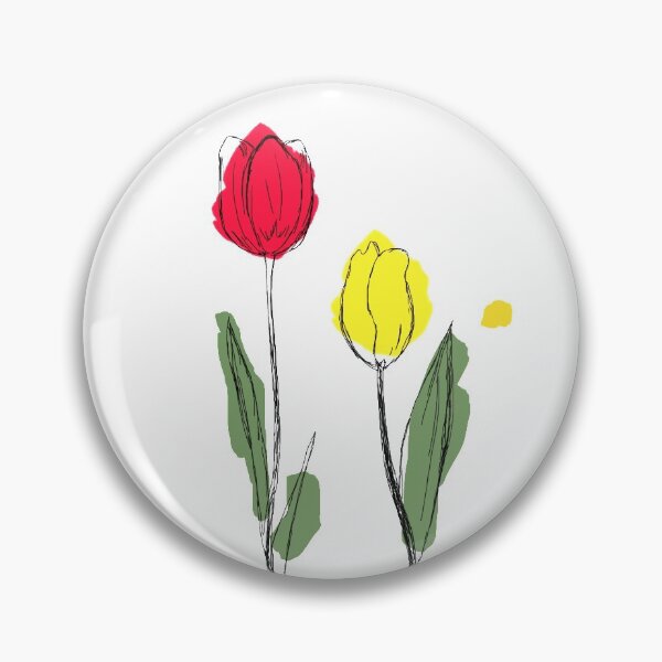 Aperçu de l'œuvre Tulipes minimales créée et vendue par owlshadow.