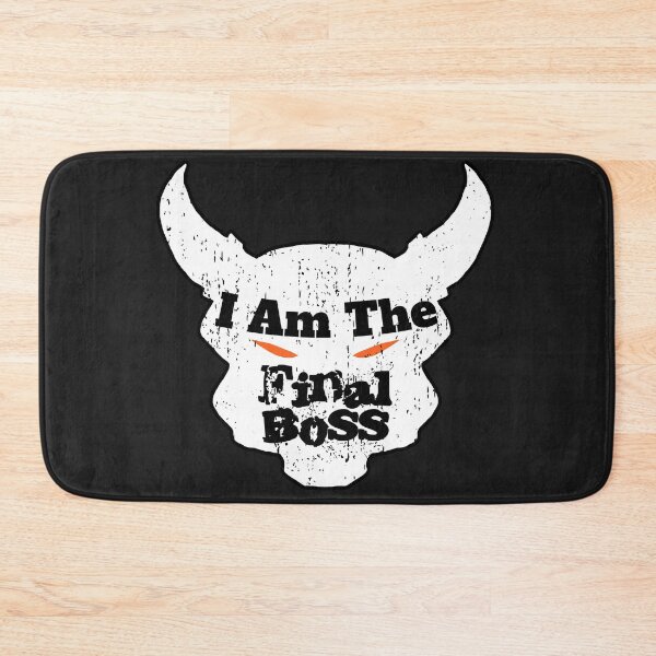 Item preview, I Am The Final Boss - White designed and sold by Chubuter.