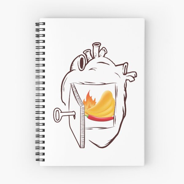 Item preview, Hot Potato Chip In My Heart designed and sold by foodisthekey.
