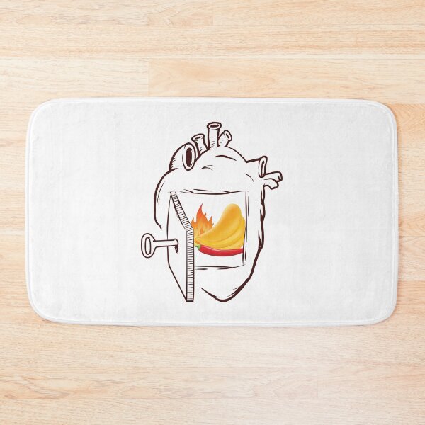 Item preview, Hot Potato Chip In My Heart designed and sold by foodisthekey.