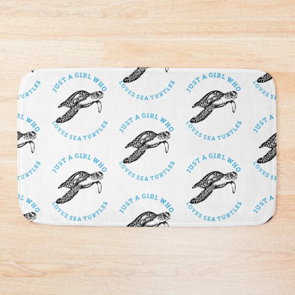 Item preview, Just A Girl Who Loves Sea Turtles designed and sold by Tasha McGlashan.