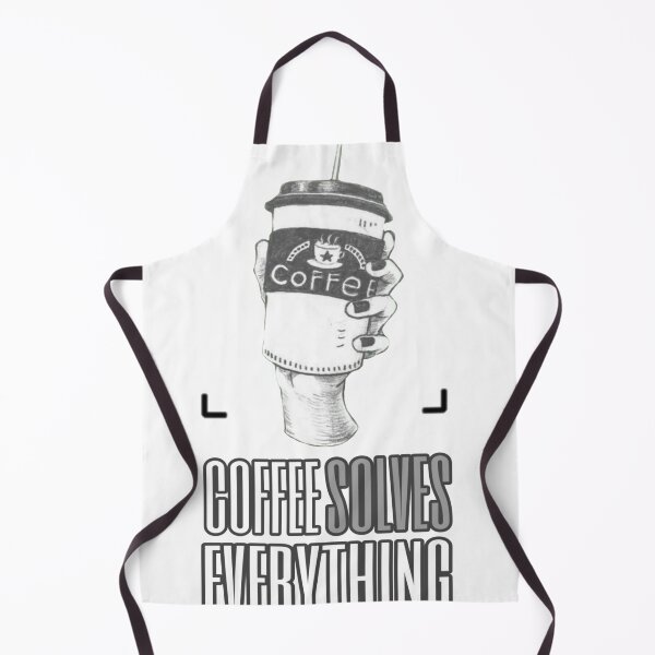Item preview, Coffee solves everything designed and sold by Memetrending.