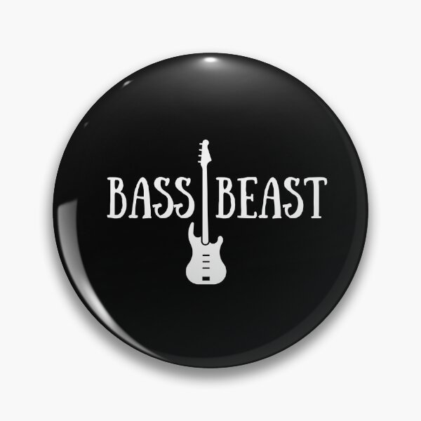 Aperçu de l'œuvre Conception de guitare basse | Bass Beast | Bassiste créée et vendue par Presto Prints Design.
