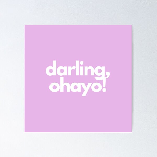 Darling Ohayo! - 9GAG