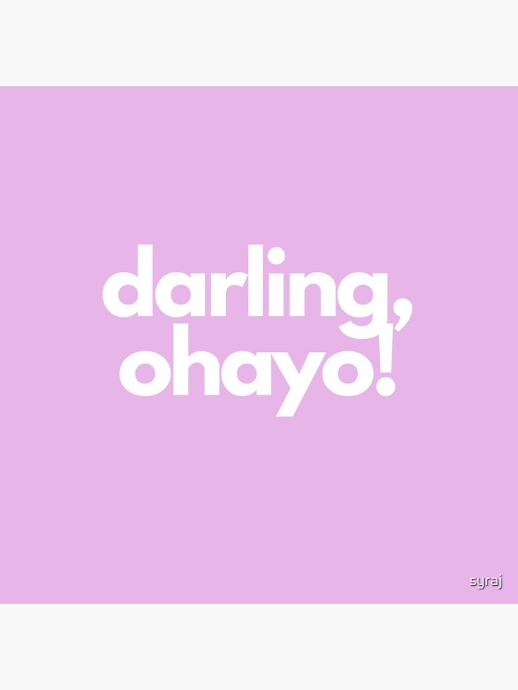 Darling Ohayo 