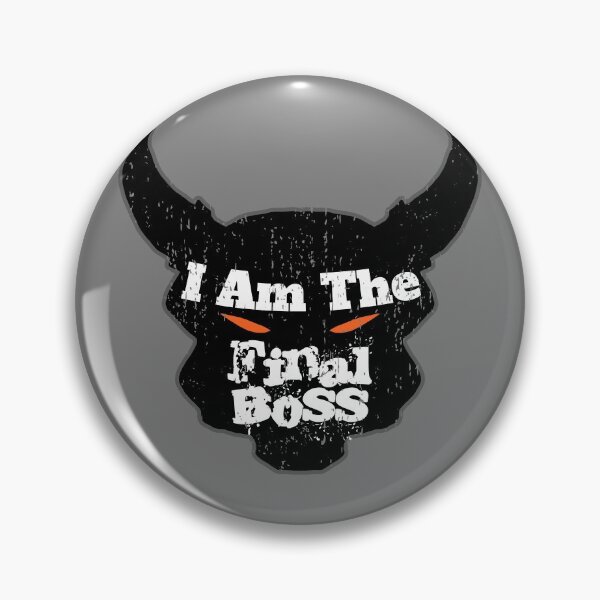 Item preview, I Am The Final Boss - Black designed and sold by Chubuter.