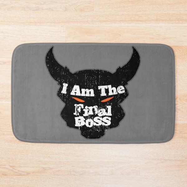 Item preview, I Am The Final Boss - Black designed and sold by Chubuter.