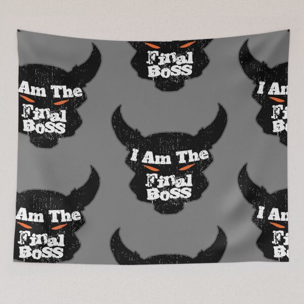 Item preview, I Am The Final Boss - Black designed and sold by Chubuter.