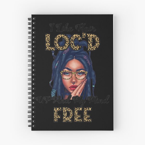 Item preview, I Like Hair Locd Up And Mind Free Funny Black Woman designed and sold by SeanRichar.
