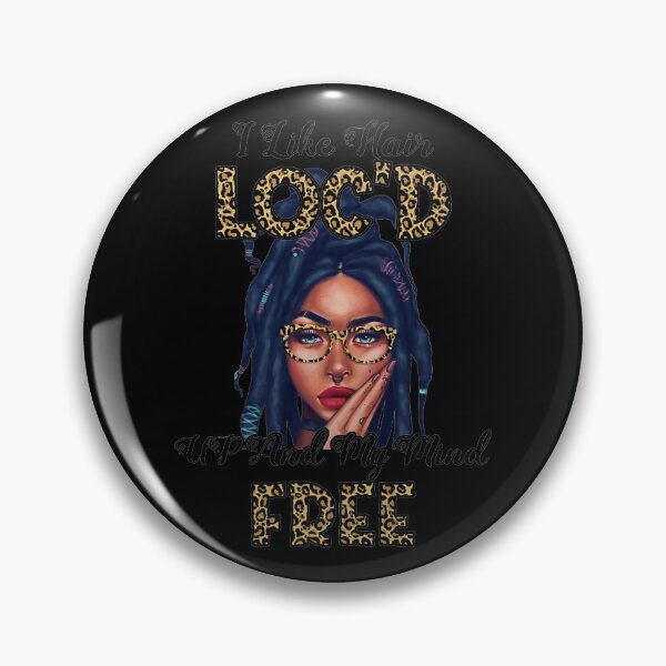 Item preview, I Like Hair Locd Up And Mind Free Funny Black Woman designed and sold by SeanRichar.
