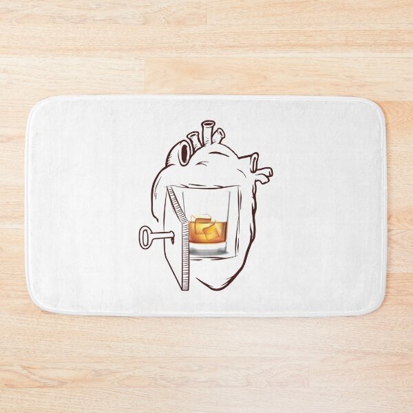 Item preview, Whiskey In My Heart designed and sold by foodisthekey.