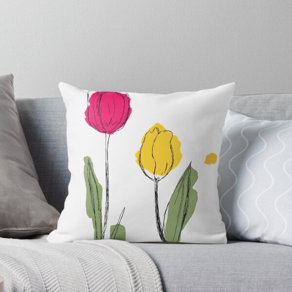 Item preview, Minimal Tulips Version Two designed and sold by owlshadow.