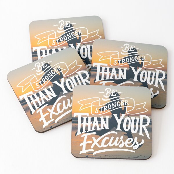 Item preview, Be Stronger than Your Excuses designed and sold by Gavinstar.