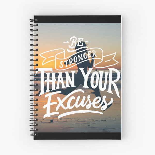 Item preview, Be Stronger than Your Excuses designed and sold by Gavinstar.