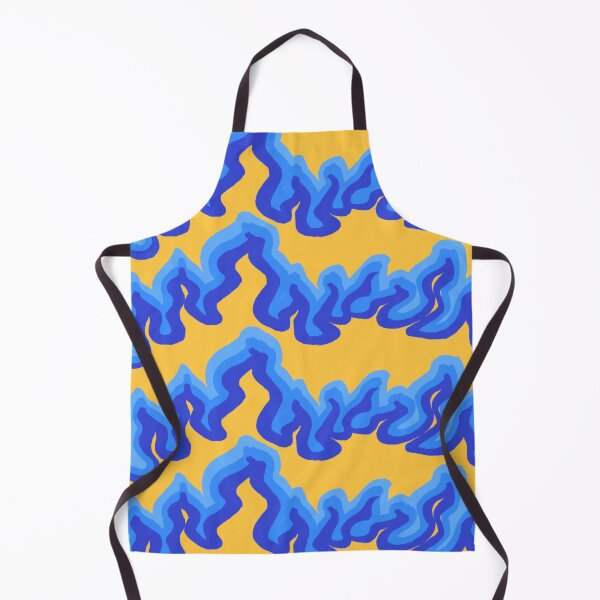 Item preview, Yellow & Blue Flame Pattern  designed and sold by fancysarah.