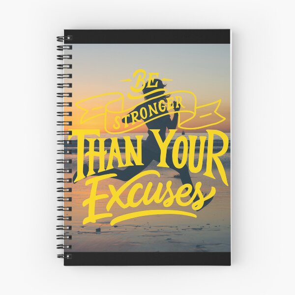 Item preview, Be Stronger than Your Excuses designed and sold by Gavinstar.