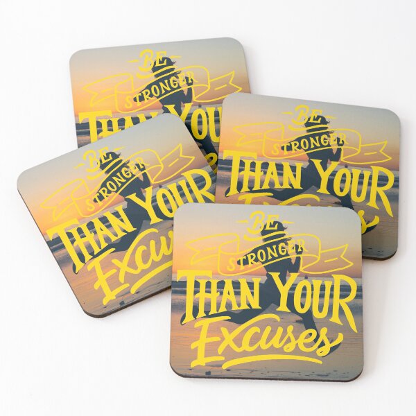 Item preview, Be Stronger than Your Excuses designed and sold by Gavinstar.