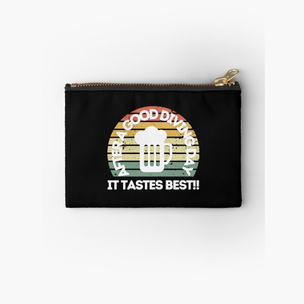 Item preview, After A Good Diving Day Beer Tastes Best designed and sold by StudioAquaLumos.