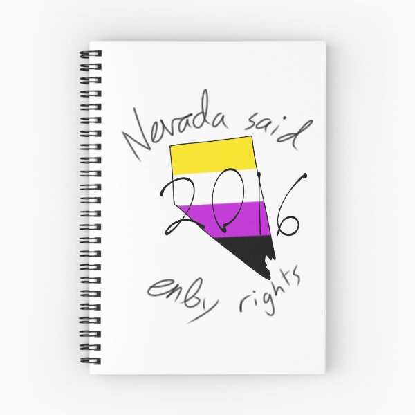 Item preview, Nevada Said Enby Rights 2016 designed and sold by Taiga66.
