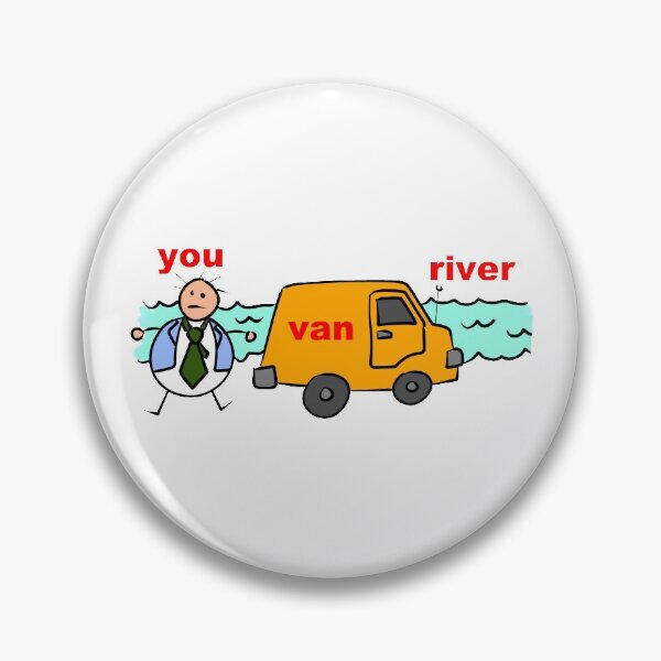 Item preview, Van Down By the River designed and sold by milesromney.