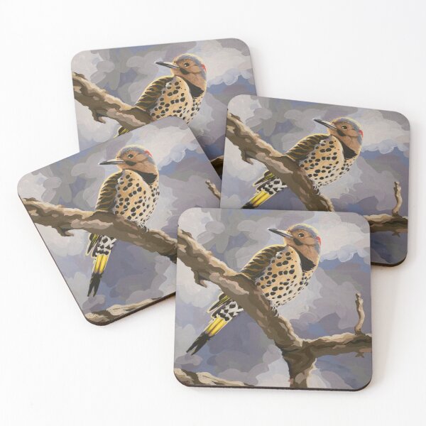 Item preview, Northern Flicker designed and sold by LauraWolfArtist.