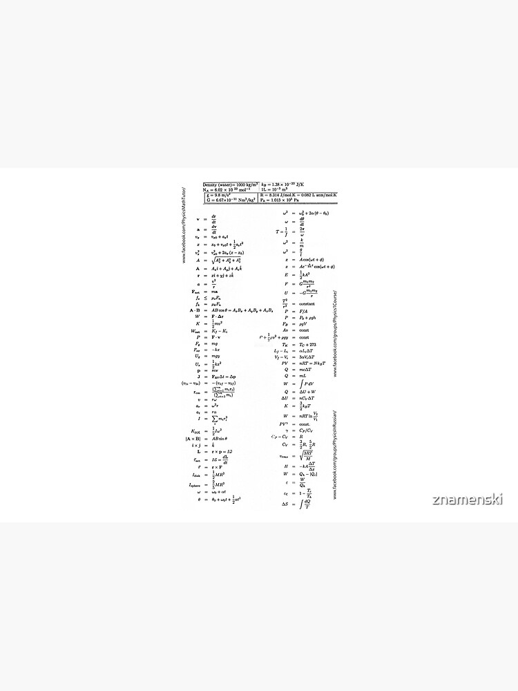 #Physics #Formula #Set, #length, distance, height, area, volume, time, speed, velocity, area rate, diffusion coefficient by znamenski