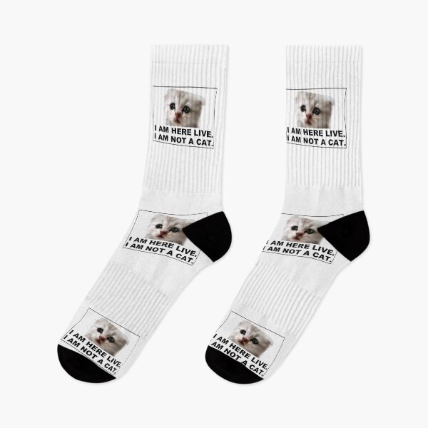 Item preview, I am Here Live.  I am Not a Cat. - Lawyer Cat Filter Snafu designed and sold by FifiLaSweary.
