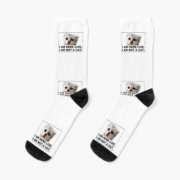 Item preview, I am Here Live.  I am Not a Cat. - Lawyer Cat Filter Snafu designed and sold by FifiLaSweary.