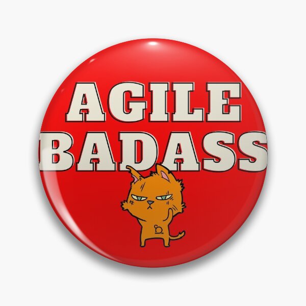 Item preview, Agile Badass designed and sold by AgileBadAss.