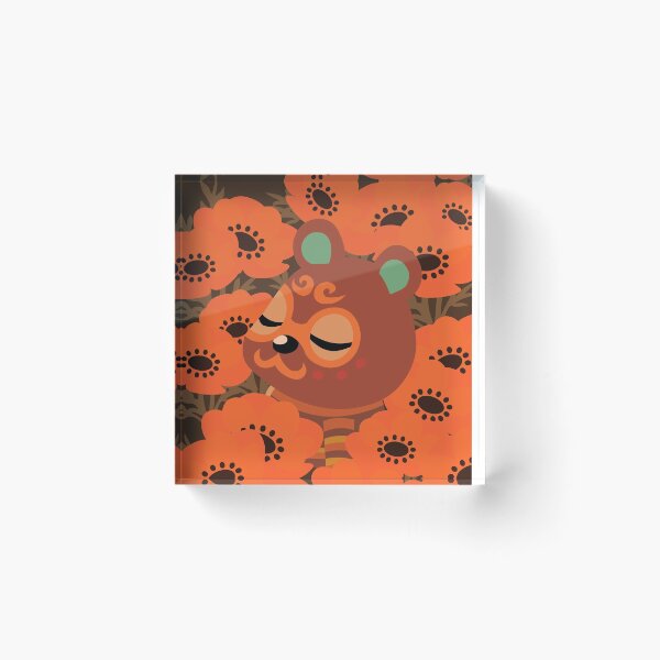 Item preview, Clay in Orange WindFlowers (ACNH) designed and sold by PaprikaPanda.