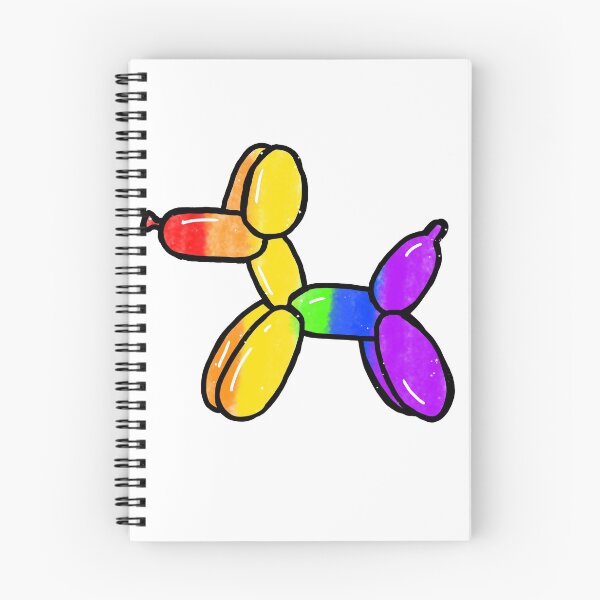 Item preview, Rainbow balloon dog designed and sold by Kstickers00.