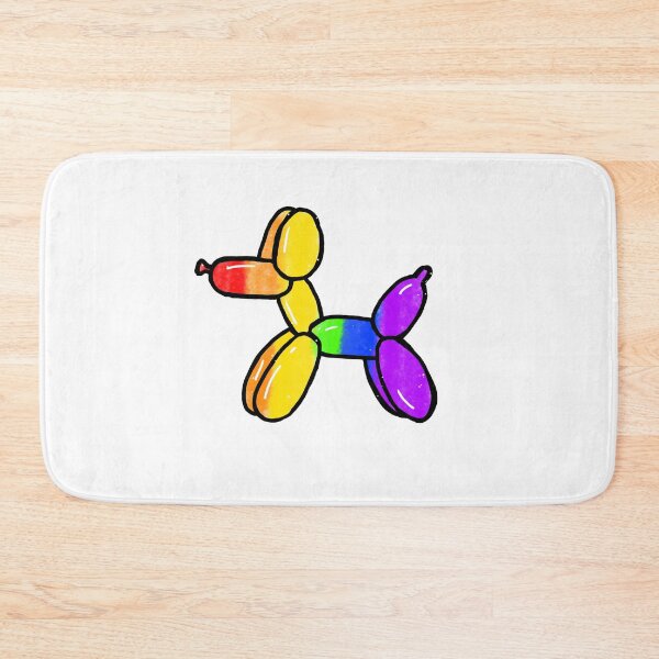 Item preview, Rainbow balloon dog designed and sold by Kstickers00.