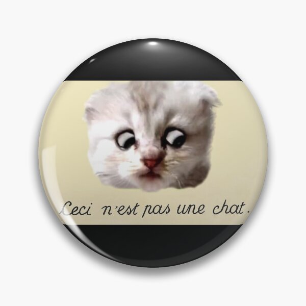 Item preview, Ceci n'est pas une chat designed and sold by SHappe.
