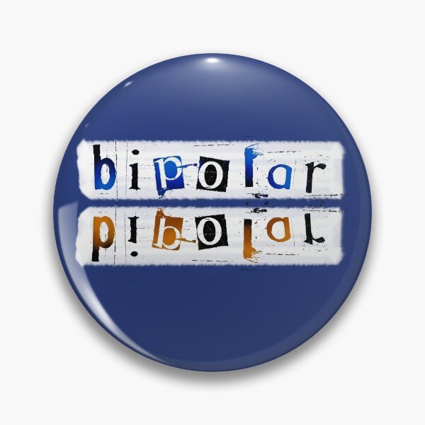 Item preview, Bipolar Text Mirrored designed and sold by GyngerGarza.