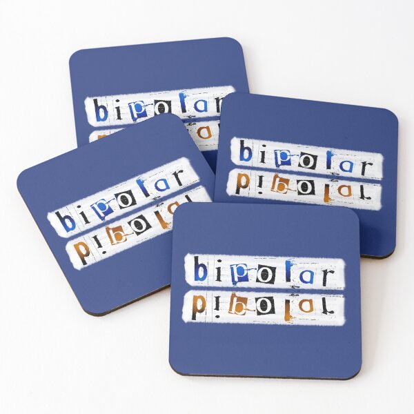 Item preview, Bipolar Text Mirrored designed and sold by GyngerGarza.