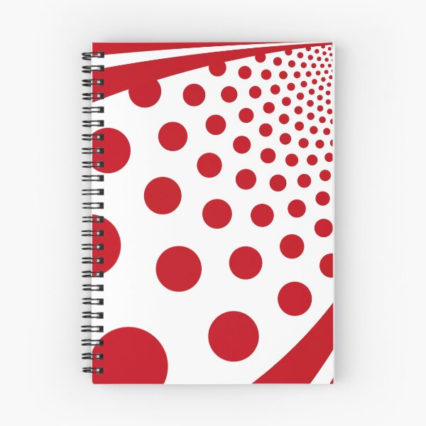 Item preview, Polkadots Reinvented in Red and White 01 designed and sold by vortexatelier.