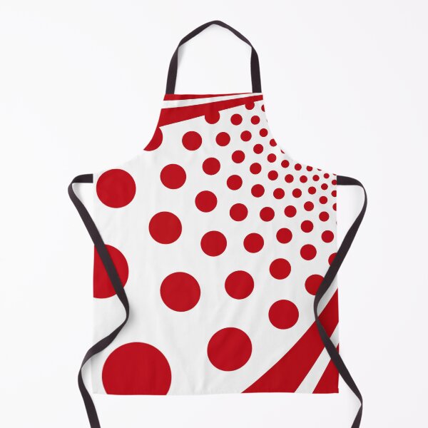 Item preview, Polkadots Reinvented in Red and White 01 designed and sold by vortexatelier.