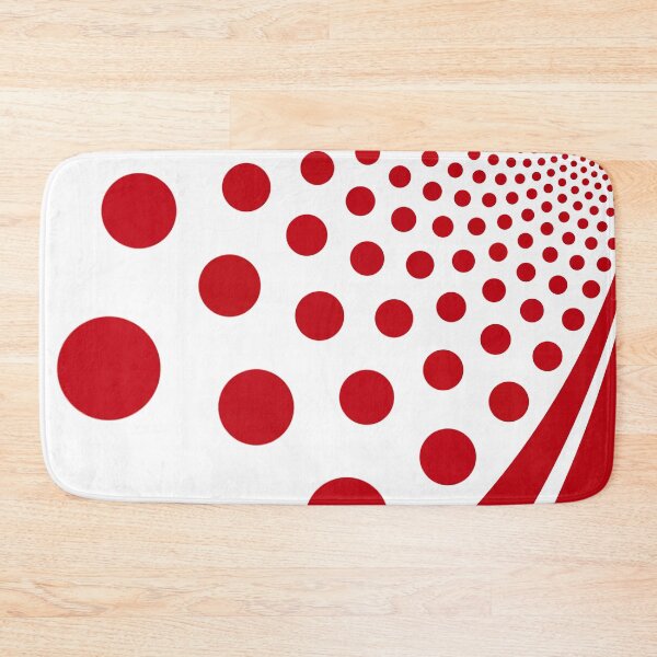 Item preview, Polkadots Reinvented in Red and White 01 designed and sold by vortexatelier.