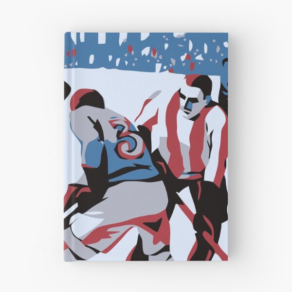 Item preview, Retro style Ice hockey red white blue designed and sold by aapshop.