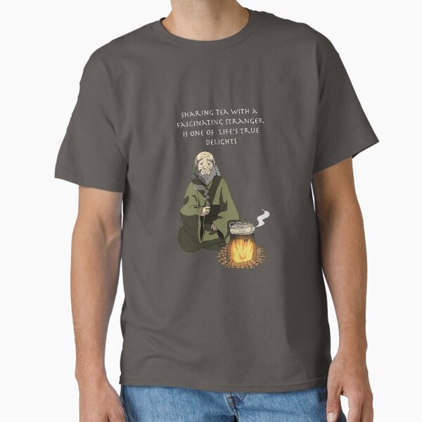 Item preview, Iroh - Tea With a Stranger - T-shirt designed and sold by Juggernaut-Art.