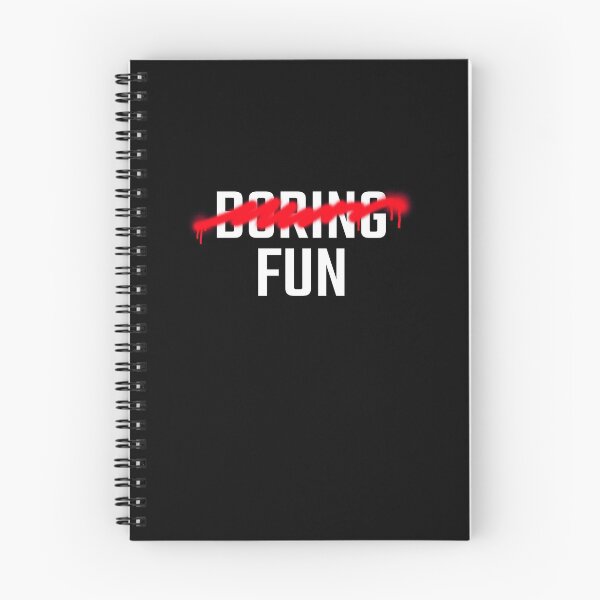Item preview, Not Boring, Fun - Strikethrough designed and sold by findot.