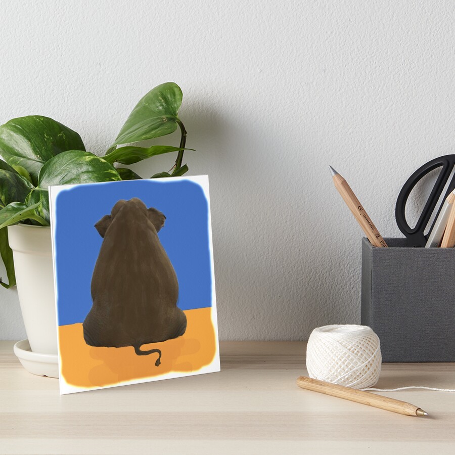 "NCIS elephant in the room ORIGINAL design" Art Board Print for Sale by