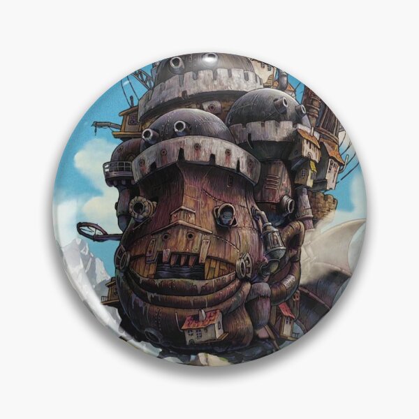 Das wandelnde Schloss Button