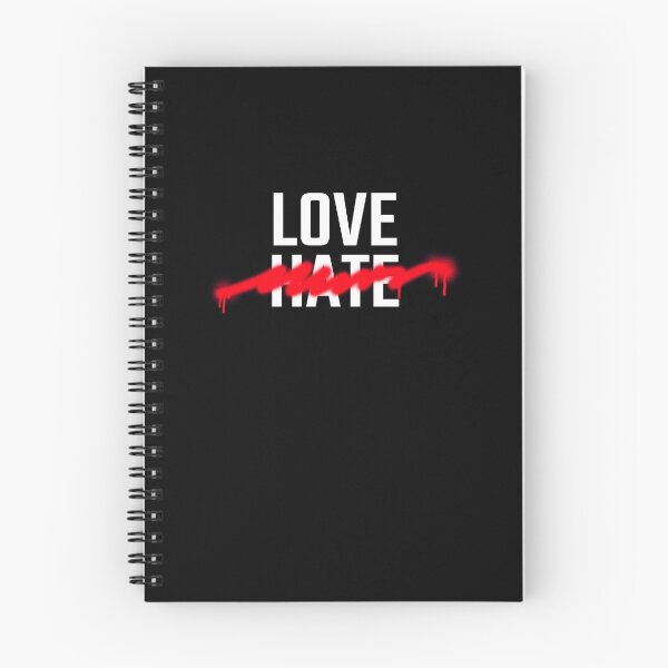 Item preview, Love Not Hate - Strikethrough designed and sold by findot.