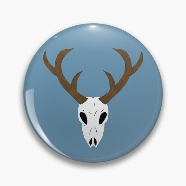 Item preview, Deer Skull designed and sold by TheeForestFox Shop.