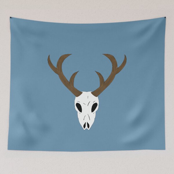 Item preview, Deer Skull designed and sold by TheeForestFox Shop.