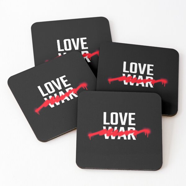 Item preview, Love Not War - Strikethrough designed and sold by findot.
