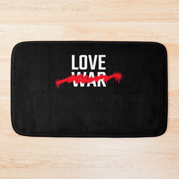 Item preview, Love Not War - Strikethrough designed and sold by findot.